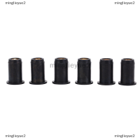 minglieyue2 6pcs M6 Black Well NUTS KAYAK อุปกรณ์เสริมตาบอด Fastener rivet Fishing Boat NUT