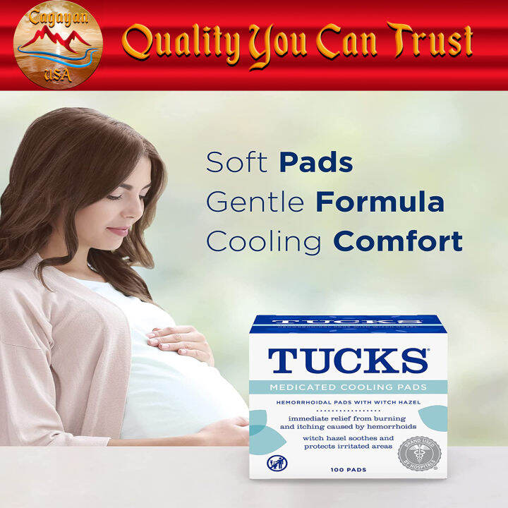 Tucks Hemorrhoid Cooling Pads 100 Pads Lazada Ph