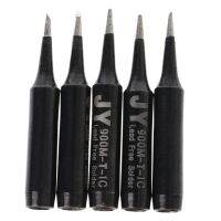 5 Pcs 900M-T-1C ทองแดงการเปลี่ยน Bevel สไตล์บัดกรีประสานเหล็ก Tip Lead ฟรีสำหรับ Hakko 936