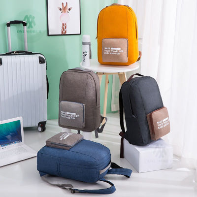 OMT กระเป๋าเป้ กระเป๋าสะพายหลัง กระเป๋าเป้พับเก็บได้ กระเป๋าอเนกประสงค์ Sport & Travel Backpack
