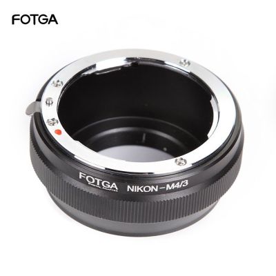 FOTGA Lens Adapter Ring for Nikon AI Mount Lens to Panasonic Olympus Micro 4/3 m4/3 E-P1 E-P2 E-PL3 GH3 GF1