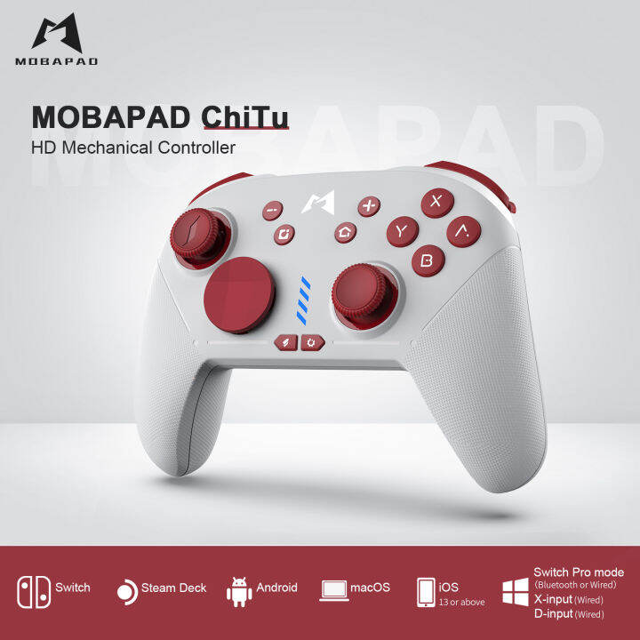 MOBAPAD Chitu HD Mechanical Controller with Hall Effect Joysticks ALPS ...