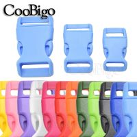 12pcs Plastic Quick Side Release Buckles Clasps Fastener Clips for Paracord Bracelet Bags Strap Dog Collar 15mm 20mm 25mm