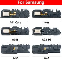 ลําโพงใหม่สําหรับ Samsung A52 A72 A02 A02S A03S A31 A32 5G A01 Core ลําโพงดังด้านล่าง Ringer Buzzer Flex Cable Replacement