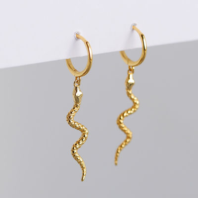 100 925 Silver Small Round Gold Color Golden Lightning Zirconia Hoop Earring Ear Ring Clips For Women Pendientes Geometric 2020