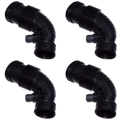 4X Air Duct Filtered Pipe Intake Hose 13717597586 for BMW F20 F20N F21 F21N F30 F35