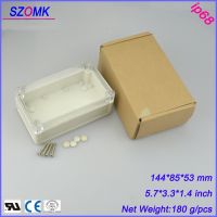 ✌❆ brand box plastic (1 pcs) 144x85x53mm plastic electronics enclosure pcb enclosure waterproof junction box plastic project box