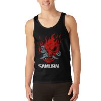 hot【DT】 Samurai 2077 Game Classic Top sleeveless mens t-shirts anime top