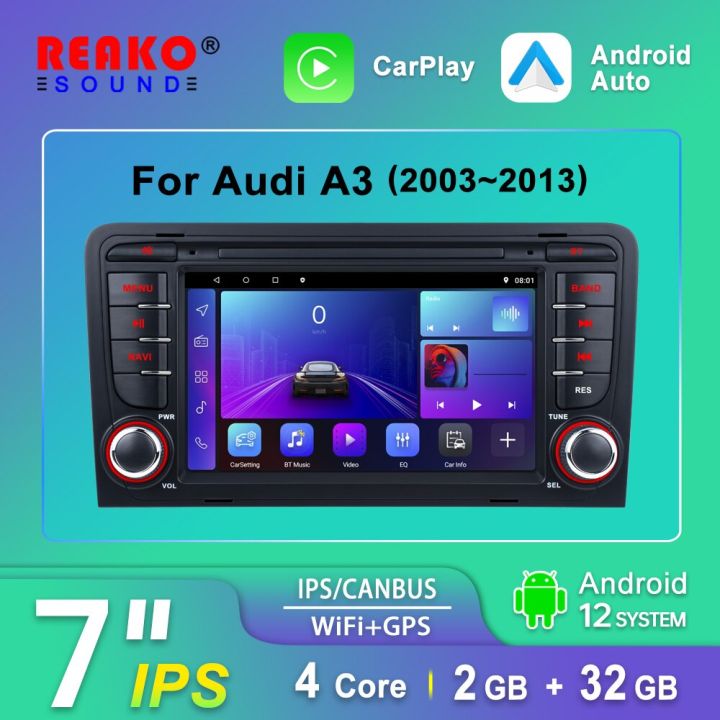 reako-carplay-แอนดรอยด์อัตโนมัติ12วิทยุติดรถยนต์สำหรับ-audi-a3-2001-2006เครื่องเล่นวิดีโอมัลติมีเดียสเตอริโอ-wifi-โทรศัพท์อุปกรณ์ค้นหาตำแหน่งติดตั้งในรถยนต์