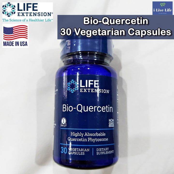 ไบโอ-เควอซิทิน-bio-quercetin-30-vegetarian-capsules-life-extension-อาหารไบโอ-เควอซิติน