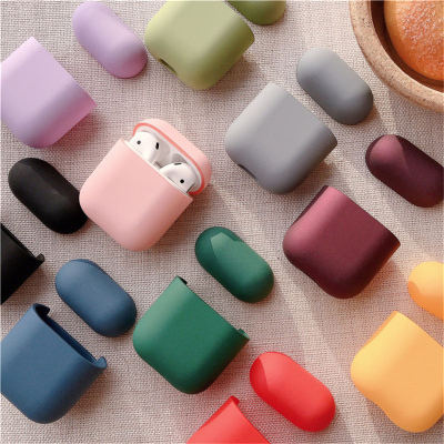 Soft Silicone Cases for Apple Airpods 1/2 Wireless Earphone Protective Cover  (AirPods Not Included) Headphones Accessories