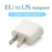 ₪ 1PC US Adapter Plug EU to US Travel Wall Electrical Power Charge Outlet Sockets 2 Pin Plug Socket Euro Europe To USA