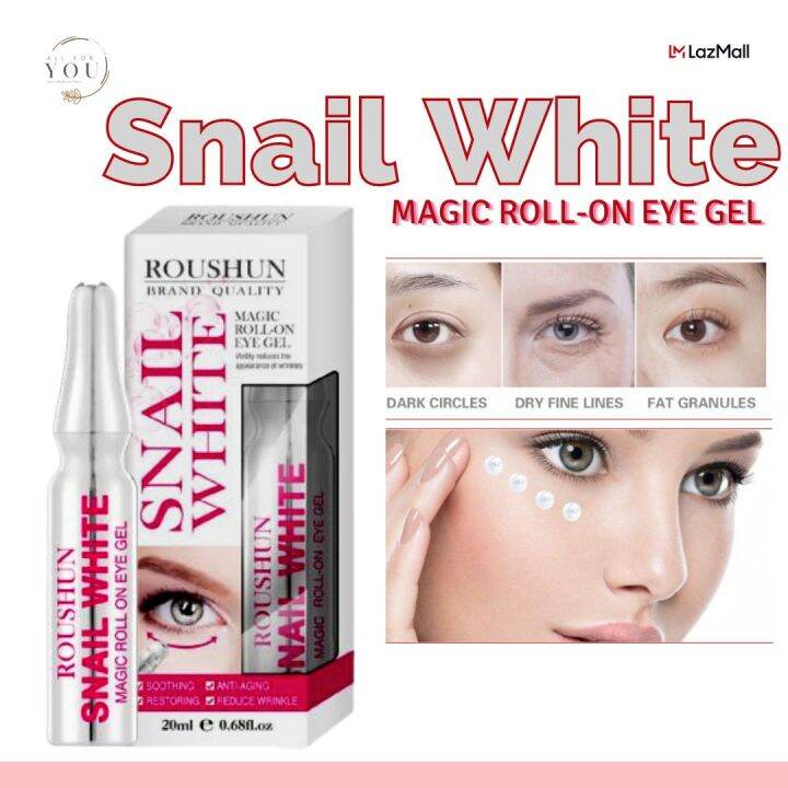 Snail White Eye Gel 100 Effective AntiAging Restoring Reduce Wrinkle