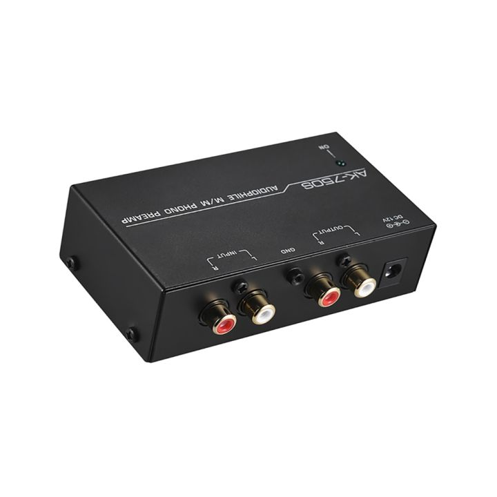 ak-750s-audiophile-m-m-phono-preamplifier-with-level-control-preamplifier-amplifier-rca-input-and-output-interface-phono-preamp
