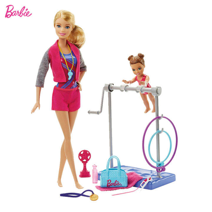 original-barbie-gymnastics-coach-doll-barbie-girl-toys-gift-box-set-best-gift-for-birthday-christmas-juguetes-dkj21