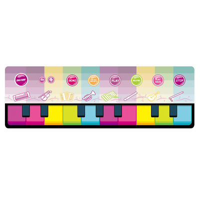 2021110x36cm Baby Music Toy with Cartoon Animal Voice Keyboard Play Mat Carpet Children Kids Gift Toys Musical Instruments