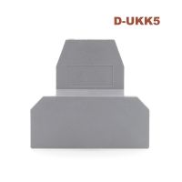 [HOT QAA,JXHKLWW 121] D-UKK5ขั้วคู่ End แผ่น Din Rail สกรู Terminal Block Bornier UKK5อุปกรณ์เสริมปิดผนึก Baffle Separator ปิดแผ่น