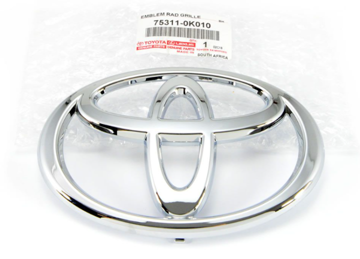 ส่งฟรี-ตราหน้ากระจัง-toyota-vigo-ปี-2004-2010-75311-0k010-แท้เบิกศูนย์