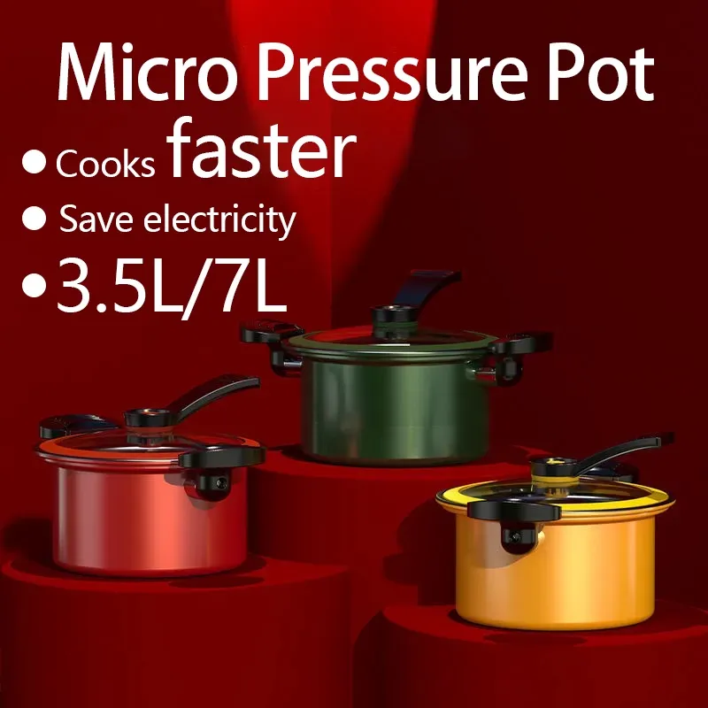 Non-stick Pressure Pot - 3.5L