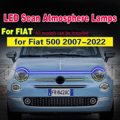 【CC】 Headlight Scan Starting Strip Led Lamp DRL 12V 500 2007-2022