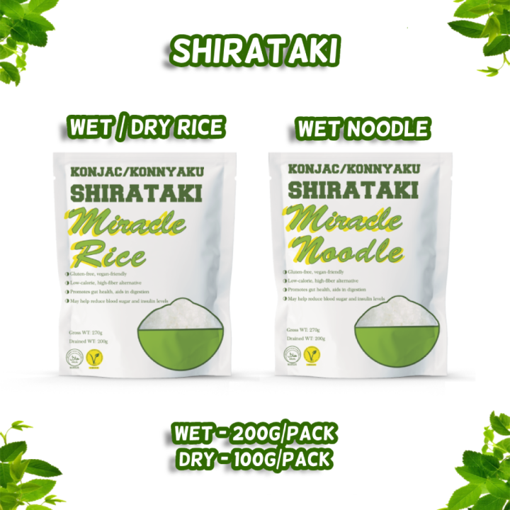 Zenfiber Wet & Dry Shirataki Konjac Rice / Noodle Lazada PH