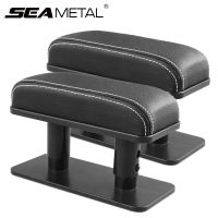 Universal Car Armrest Cushion Pu Leather Elbow Support Mat Main Driver Co-pilot Position Anti-fatigue Armrest Arm Protective Pad