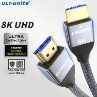 HDMI Cables 8K UHD Cord 4K 120Hz 48Gbps Ultra High Speed 6.6ft HDMI 2.1 Cable Wire Lines for Monitor PS3 Projector Computer