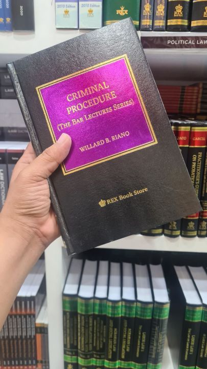 CRIMINAL PROCEDURE - RIANO (2019 EDITION) | Lazada PH