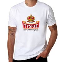 Tyskie เสื้อยืดเสื้อยืดสั้นสวยงามเสื้อผ้าเสื้อยืด