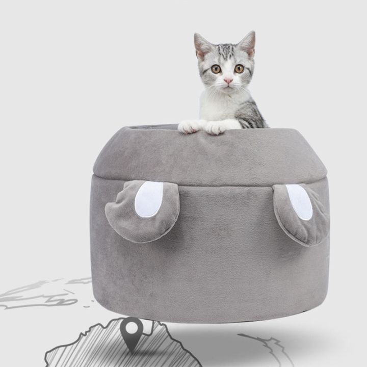warm-cozy-bed-dog-cat-house-winter-sleeping-bag-portable-indoor-cave-nest