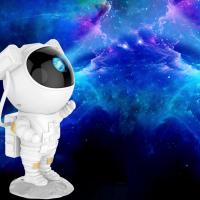 LED Star Galaxy Projector Nebula Children Night Light Room Decor Astronaut Starry Sky Porjectors Bedroom Decoration Table Lamp