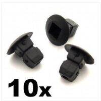 10x Plastic Grommets Lock nuts Expanding Nuts- For SEAT Bumper Trim Shields etc