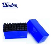 WINTON เหล็กตอกอักษร ขนาด 3mm ตัวตอกอักษร ชุดตอกอักษร ที่ตอกตัวอักษร ( Metal Stamping Kit ) เหล็กตอก ตอกเลข