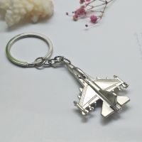 【DT】New fighter KeyChain Fashion Metal Aircraft key Chain Charm Party Gift Airplane Car Key Ring Classic key holder Pendant jewelry hot