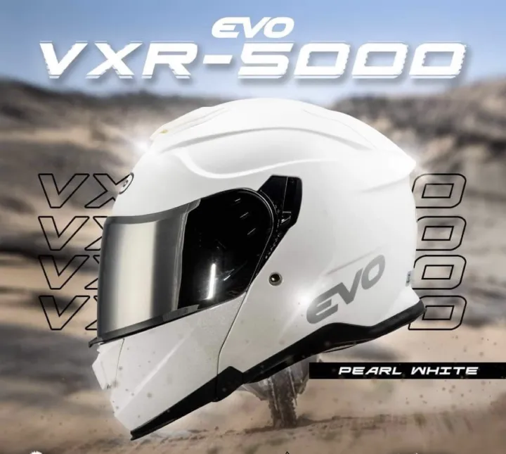 Evo Vxr Plain Modular Dual Visor Helmet Lazada Ph