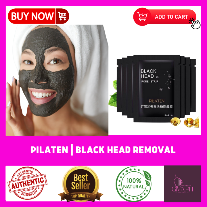 100 Original 10pcs Pilaten Blackhead Remover Original Peeling Off