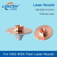 Limited Time Discounts LSKCSH 10Pcs Laser Nozzles Single Double Chrome-Plated Layers D28 Caliber 0.8-5.0Mm For Fiber Cutting Metal Head Conusmables