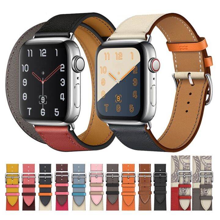 สายนาฬิกา-applewatch-มีทุกขนาด-ทุก-series-สายหนัง-สายนาฬิกาข้อมือ-leather-band-ขนาด-41มม-45มม-38มม-40มม-42มม-44-มม-7-6-5-4-3-se-พร้อมส่ง-สายนาฬิกา-replacement-strap-สาย-applewatch-7