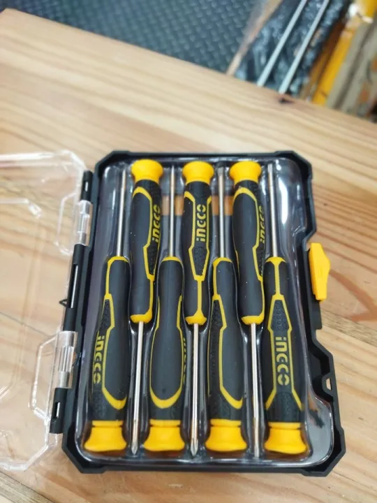 INGCO Precision Screwdriver 7PCS SET HKSD0718 Lazada PH