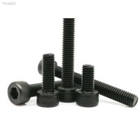 DIN912 M1.6 M2 M2.5 M3 M4 M5 M6 M8 M10 M12 Black 304 Stainless Steel Hexagon Hex Socket Head Cap Allen Bolt Screw Length 3-100mm