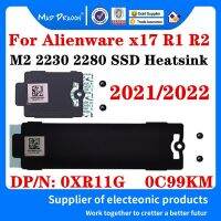 2023 Gratis Ongkir 0C99KM 0XR11G สำหรับ Dell ALIENWARE X17 R1 X17 R2แล็ปท็อป M.2 Pcie 2230 2280ฮาร์ดไดรฟ SSD การติดตั้งการ์ดเก็บข้อมูลขายึดฮีทซิงค์