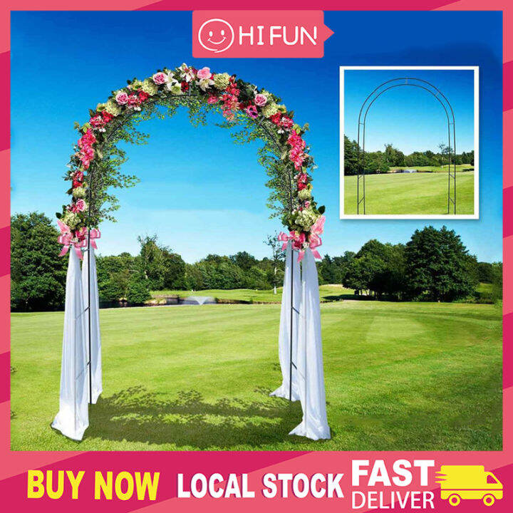 Wedding garden deco Wrought iron outdoor indoor arch flower stand grape
