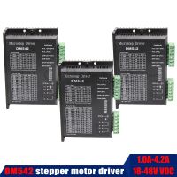 2เฟส Stepper Motor Driver DM542 Stepper Motor Controller 18-48 VDC สูงสุด4.2A สำหรับ57 86 Series Motor