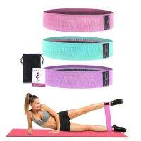 [Sell Well] SportElastic Bandความต้านทานวงเพาะกายต้นขาวงยิมนาสติก ExerciseGreatAccessories