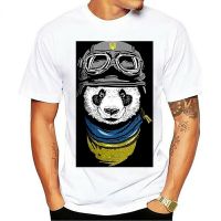 New Style Ukrainian Panda T shirt Funny Men  Womem White Tshirt Unique Print  Creativity Ladies Male Short Sleeve XS-6XL