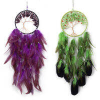 Life Tree Dream Catchers หินธรรมชาติแขวน Decor Dream Catchers Nordic ตกแต่งบ้านสาวห้องเด็กแขวนผนัง