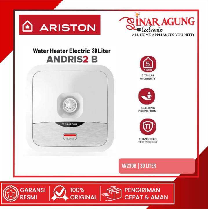 [COD] WATER HEATER ARISTON ANDRIS 2B / AN230B / AN2-30B (30 LITER / 350 ...