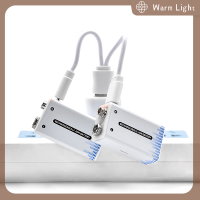 Warm Light แบตเตอรี่9V Li-ion 9V แบตเตอรี่ Li-ion แบบชาร์จไฟได้แบตเตอรี่ Type-C แบตเตอรี่ลิเธียม9V สำหรับมัลติมิเตอร์ไมโครโฟนของเล่นสายชาร์จ USB