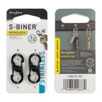 ส่งฟรี Nite Ize S-Biner MicroLock Steel (Stainless 2pk)