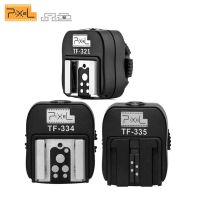 【▨】 Molla Traders Pixel TF-321/TF- 334/TF-335 TTL Flash Hot Shoe Adapter Converter สำหรับ Canon/Nikon Camera Controller Cord